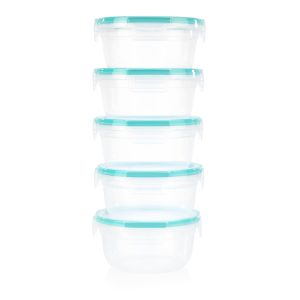 Snapware? Total Solution? 10pc Set Round Meal Prep