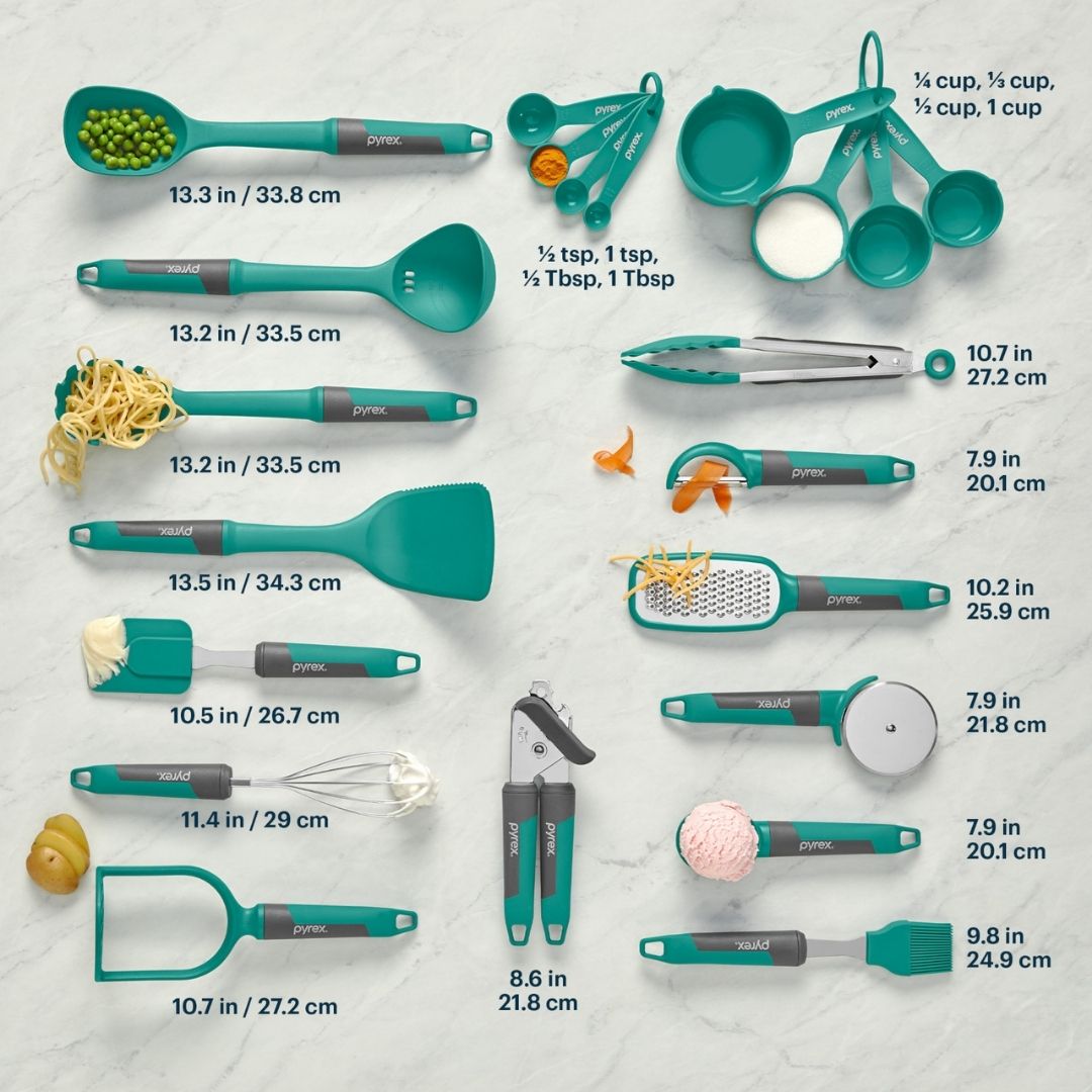 Pyrex? 22-Piece Kitchen Tools & Gadgets Set - Image 2