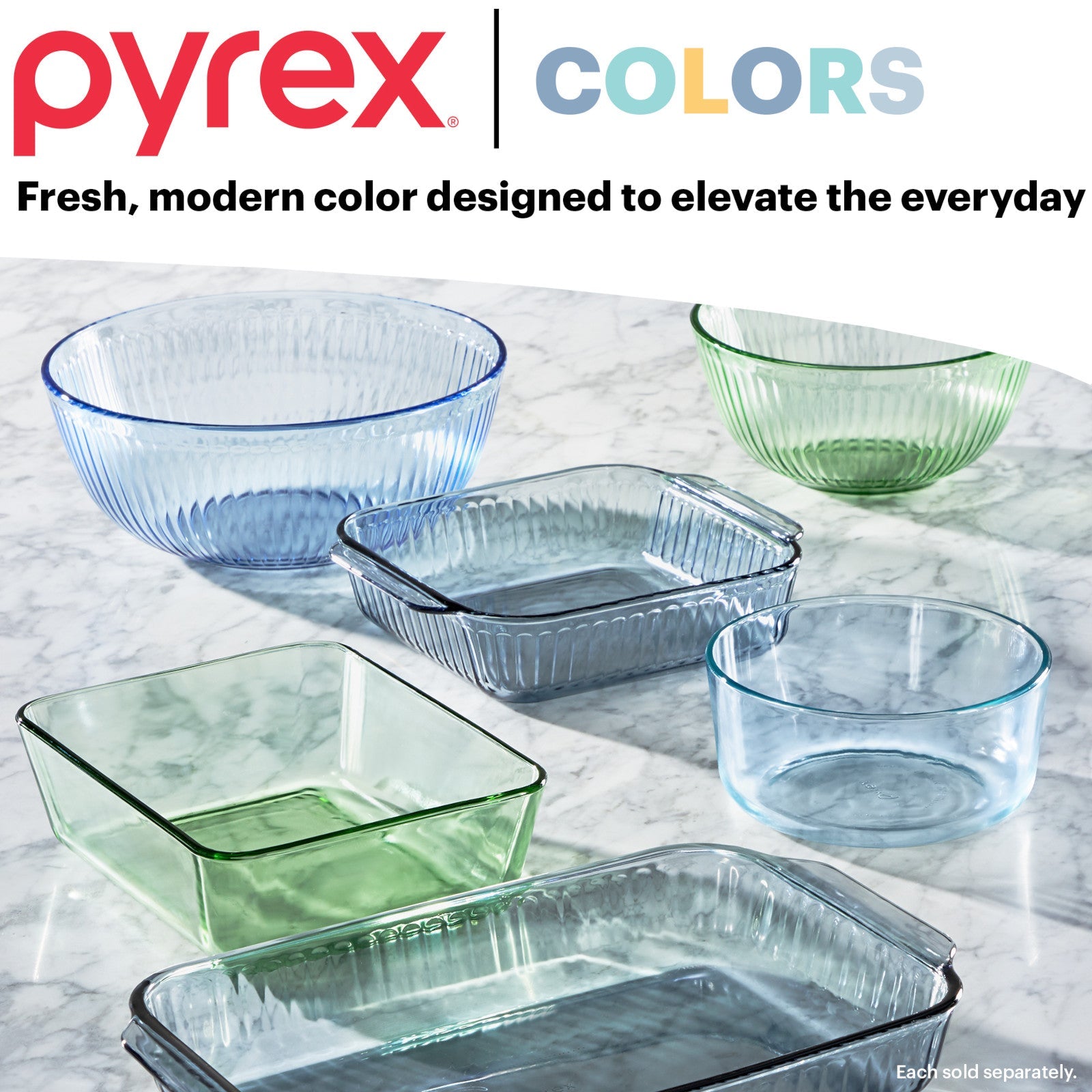 Pyrex? Colors Sculpted Tinted 8 Square Baking Dish with Plastic Lid. Smoke - Image 6