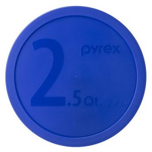 Pyrex? Light Blue Lid for 2.5-quart Glass Mixing Bowl
